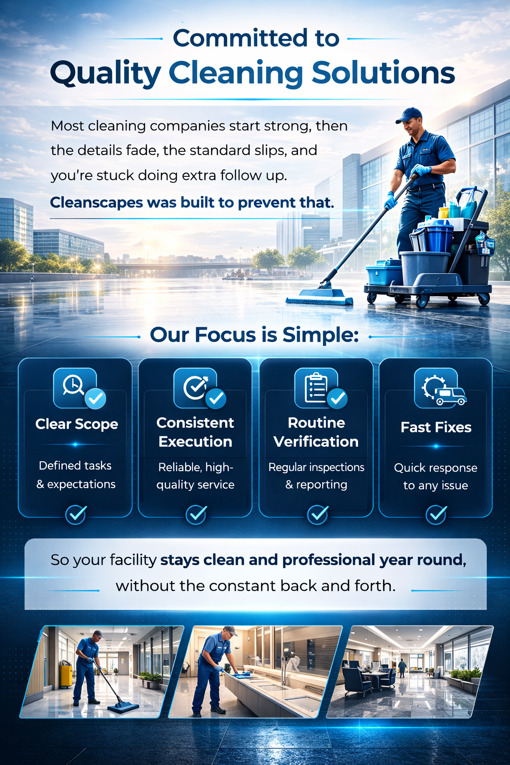 Committed to Quality Cleaning Solutions
